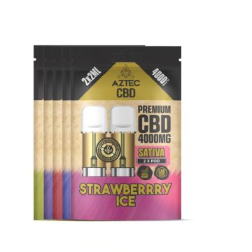 P10733 Aztec CBD Prefilled Pods Pack 